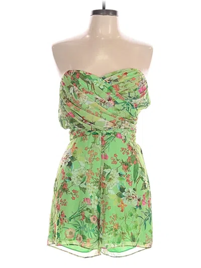 Pre-owned Jay Godfrey Romper In Green