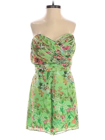 Pre-owned Jay Godfrey Romper In Green