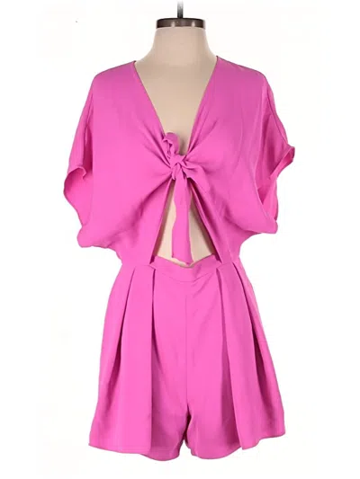 Pre-owned Jay Godfrey Romper In Pink