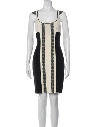 Pre-owned Jay Godfrey Silk Knee-length Dress In Black
