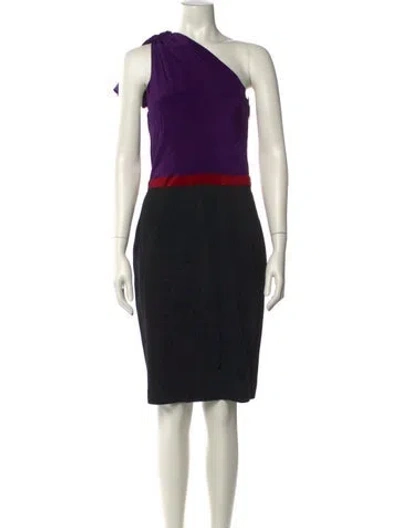 Pre-owned Jay Godfrey Silk Mini Dress In Black
