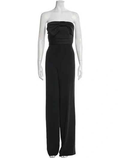Pre-owned Jay Godfrey Strapless Jumpsuit In Gray