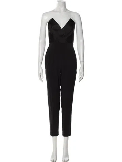 Pre-owned Jay Godfrey Strapless Jumpsuit W/ Tags In Gray