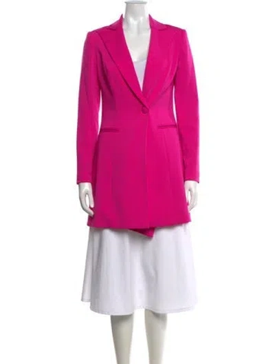 Pre-owned Jay Godfrey V-neck Knee-length Dress In Purple