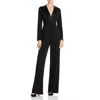 Jay Godfrey Womens Notch Neck Knit Jumpsuit In Black