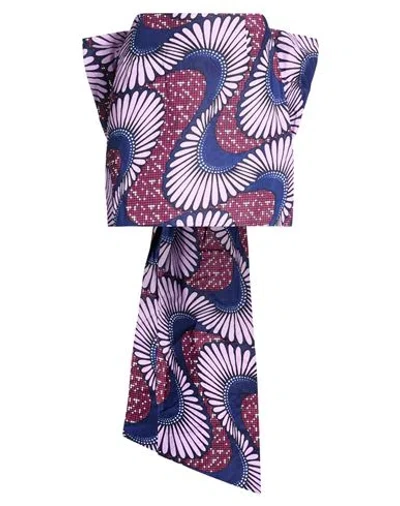 Jay Gry Woman Mini Skirt Purple Size M Cotton