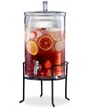 Jay Imports 2.5-gallon Beverage Dispenser With Metal Stand