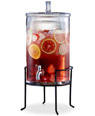 Jay Imports 2.5-gallon Beverage Dispenser With Metal Stand