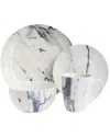 Jay Imports Jay Import Company Marble 16pc Dinnerware Set