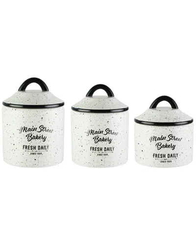 JAY IMPORTS DNU AMERICAN ATELIER MAIN STR 3PC CANISTER SET