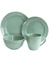 Jay Imports Olivia Seafoam 16pc Dinnerware Set