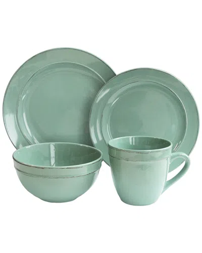 Jay Imports Olivia Seafoam 16pc Dinnerware Set