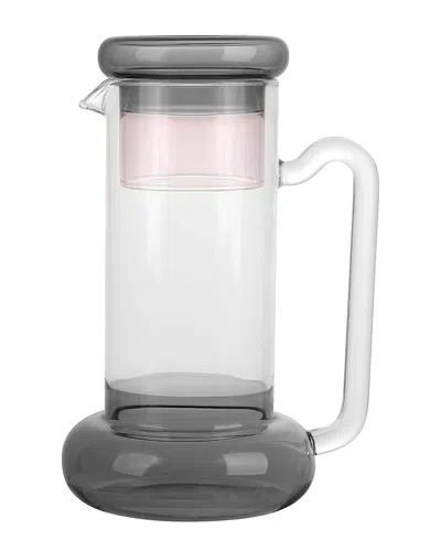 Jay Imports Borosilicate Pitcher & Glass Night Set In Transparent