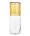 JAY IMPORTS CLEAR CARAFE SET WITH TUMBLER