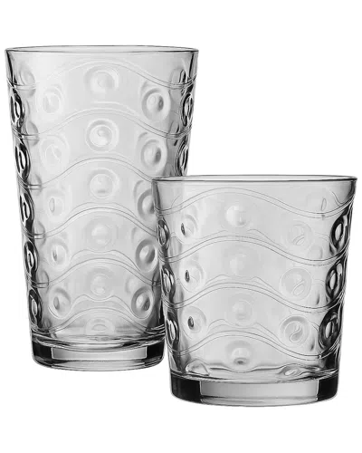 Jay Imports Cosmo 12pc Entertaining Set In Transparent