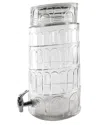 Jay Imports Tower Of Pisa Beverage Dispenser In Transparent