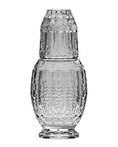 Jay Imports Vintage 2pc Carafe Set In White