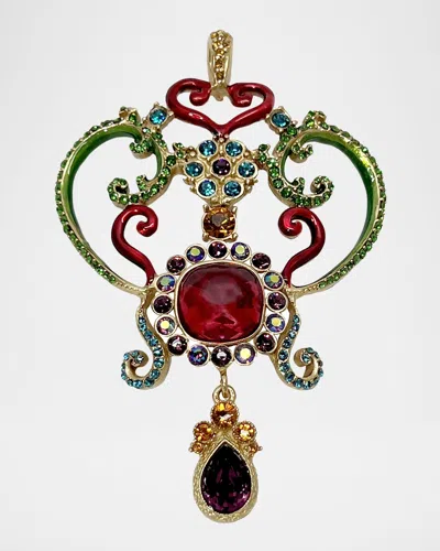 Jay Strongwater 2025 Annual Holiday Jeweled Ornament In Multi