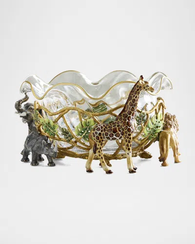 Jay Strongwater Animal Parade Bowl