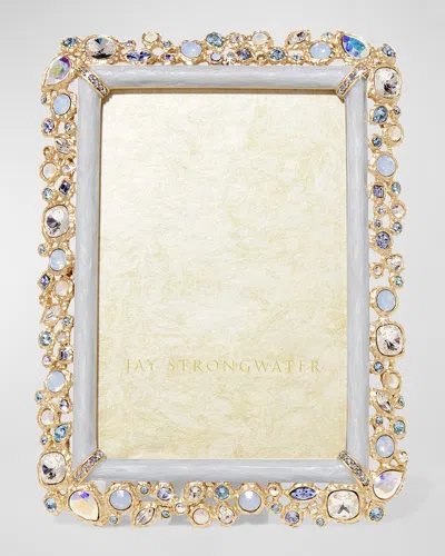 Jay Strongwater Bejeweled Frame In Multi
