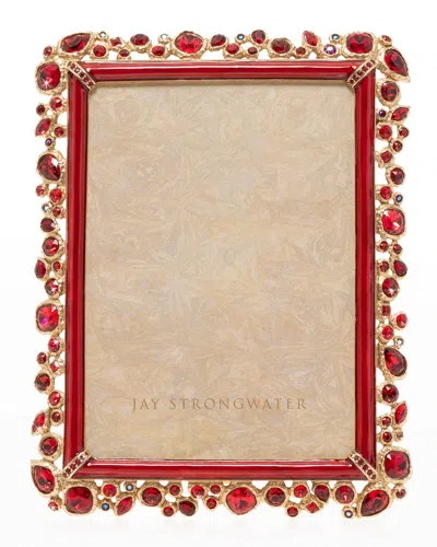 JAY STRONGWATER BEJEWELED FRAME, 5" X 7"