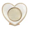 Jay Strongwater Chantal Heart Frame In Gold