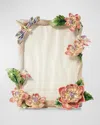 Jay Strongwater Dahlia Frame, 5" X 7"