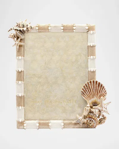 Jay Strongwater Dune Seashell Frame, 5" X 7"