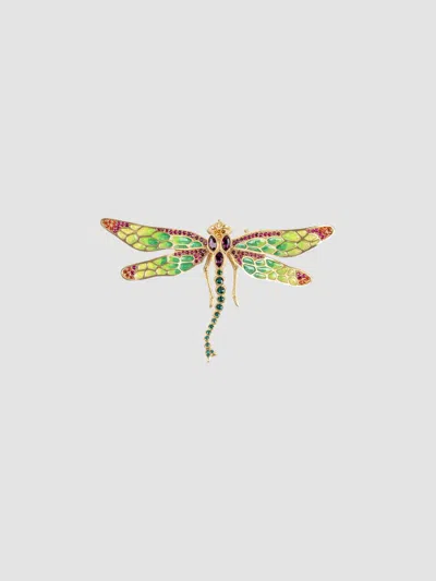 Jay Strongwater Echo Dragonfly Figurine In Multi