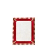 Jay Strongwater Emilia Stone Edge 3" X 4" Frame - Ruby In Red