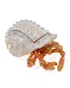 Jay Strongwater Hermit Crab Box In Blue