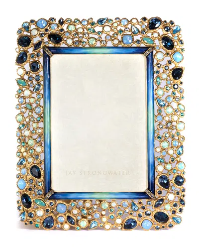 JAY STRONGWATER JAVIER BEJEWELED PICTURE FRAME, 5" X 7"