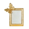 Jay Strongwater Juno Butterfly Picture Frame, 3" X 4" In Gold