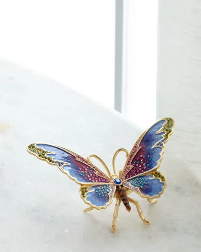 Jay Strongwater Large Butterfly Figurine