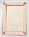 Jay Strongwater Lavinia Frame, 4" X 6" In Light Pink