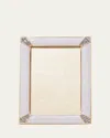Jay Strongwater Lavinia Frame, 4" X 6" In Light Blue