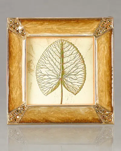 Jay Strongwater Leland Frame, 2" In Crystal Pearl