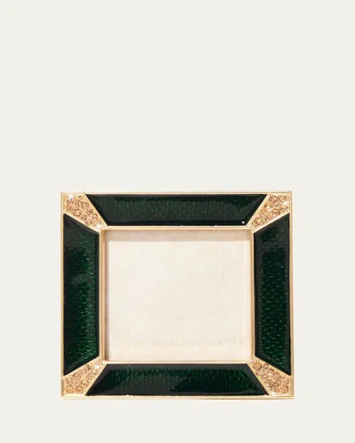 Jay Strongwater Leland Frame, 2" In Dark Green