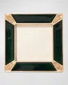 Jay Strongwater Leland Pave Corner 2 Square Frame In Multi