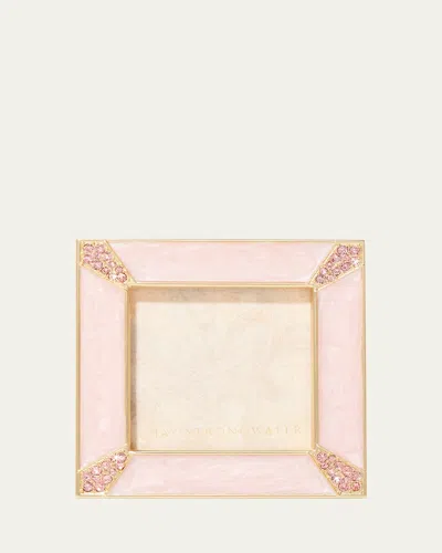 Jay Strongwater Leland Frame, 2" In Light Pink