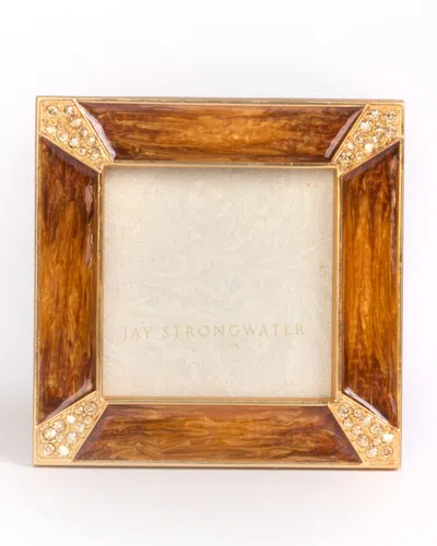 JAY STRONGWATER PAVE CORNER FRAME, 2"