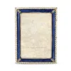 Jay Strongwater Lorraine Stone Edge 4 X 6 Frame In Delft Garden