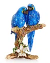 JAY STRONGWATER MACAWS ON BRANCH FIGURINE