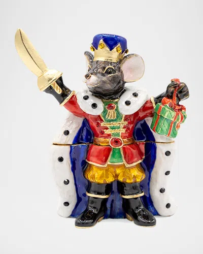 Jay Strongwater Mouse King 2025 Annual Holiday Mini Box In Multi