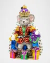 Jay Strongwater Mouse King Christmas Ornament In Multi