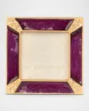 Jay Strongwater Pave Corner Frame, 2" In Plum