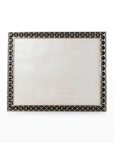 Jay Strongwater Pyramid 8" X 10" Photo Frame In Multi