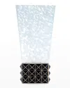 Jay Strongwater Pyramid Vase In Multi