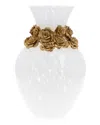 Jay Strongwater Suzanne Rose Vase In Multi
