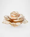 Jay Strongwater Rosie Rose Table Objet